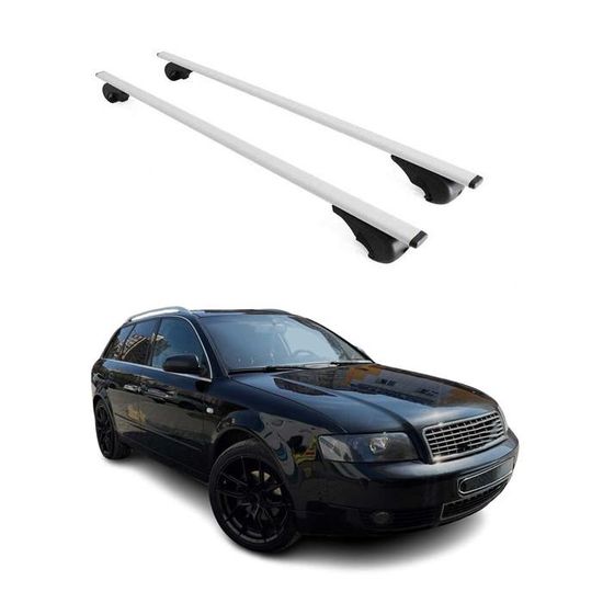 Barres De Toit Transversales Pour Audi A4 B6 Break (2000-2004) - Neuf, Marque CAN, 2 Ans Garantie