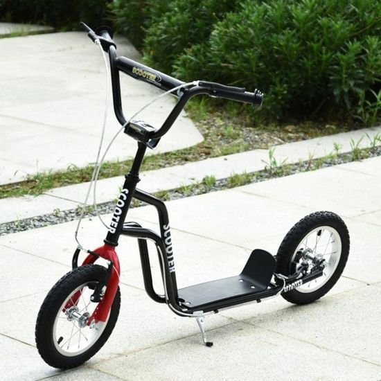 Trottinette - Enfant - Pliable - Guidon Réglable - 3 Roues - LED Roues
