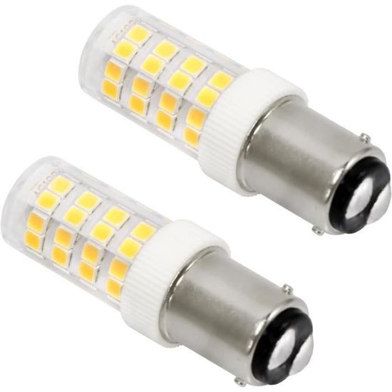 Ampoule Merkur T20x82, Tube 15W, Blanc Chaud Dimmable, Douille B15d, 42V - Parfaite Pour Ambiance Cosy