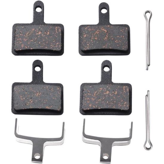 Neuocean 2 Paires De Plaquettes De Frein à Disque Semi-métalliques – Compatibles Shimano M355, M375, M395, M415, M445 Et Tektro/TRP