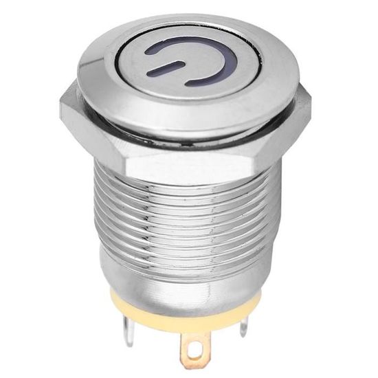 Lot De 15 Interrupteurs Bouton Poussoir 1 Position Noir - Neuf, Générique, Idéal Pour Bricolage Et électronique