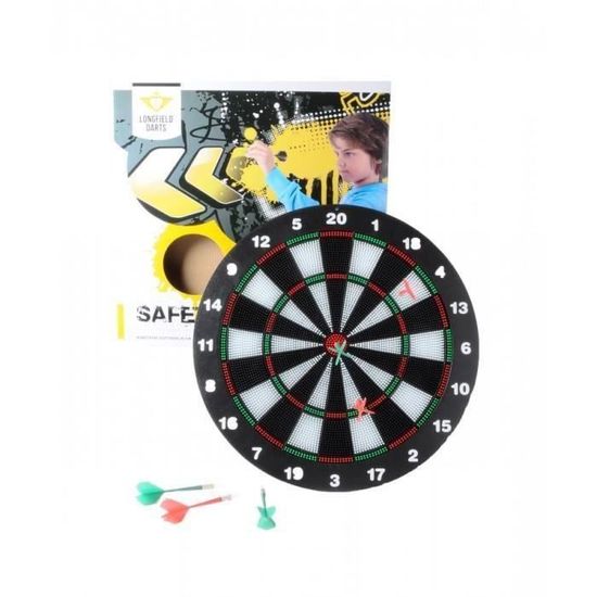 Jeu Fléchettes Magnétiques Sécurisé Cible De Fléchettes Magnétique Double Face - 38,1 Cm Avec 6 Fléchettes | Jeu D'intérieur Familial Sécurisé Cible Winmau Blade 6 Triple Core Pdc - Professionnelle