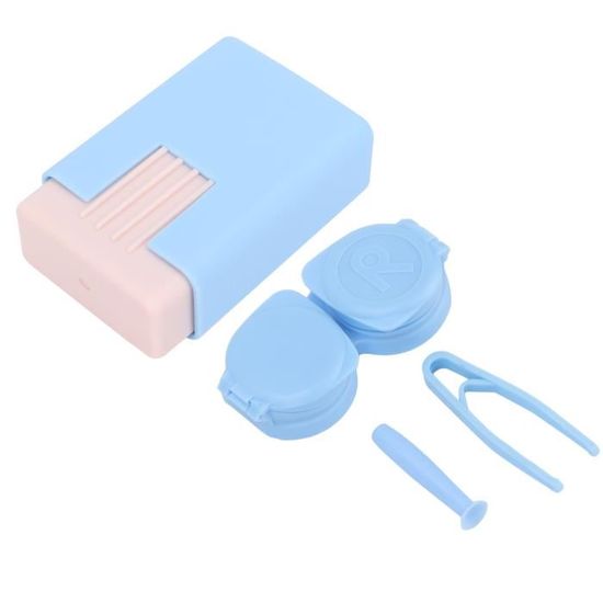 Pack De 2 Outils OptiWand Pour Lentilles De Contact Souples - Applicateur Et Retireur En Silicone, Couleur Verte