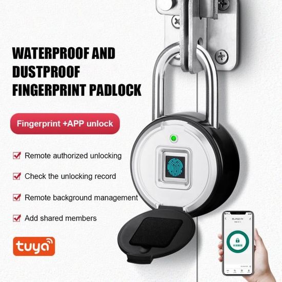 Cadenas À Empreintes Digitales, Cadenas De Sécurité Robuste Et