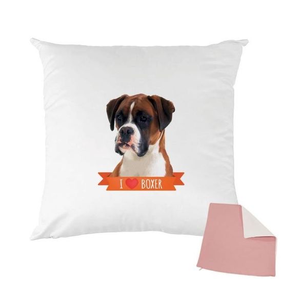 Coussin Bicolore Imprimé 40x40 Cm '20 Ans' Noir - Décoration Confortable Et Élégante Mygoodprice