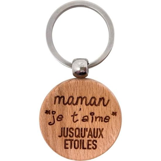 Porte-clés Bois "Papi Extraordinaire" | Cadeau Personnalisé Naissance, Fête Des Pères, Noël - 8