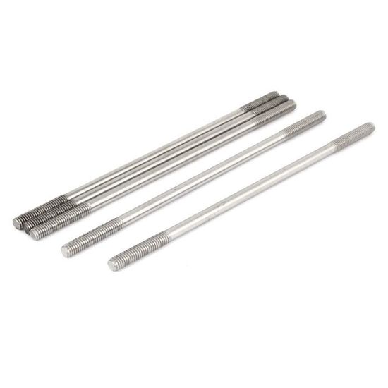 10 Stück Edelstahl Stäbe 1mm X 300mm - 304er Edelstahl Rundstäbe Für Modellbau & Basteln