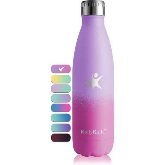 Gourde Isotherme 1L, Gourde Inox avec en Paille, Bouteille d'eau sans Gourde Isotherme 1L, Gourde Inox avec en Paille, Bouteille d'eau sans