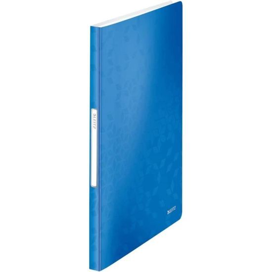 Classeur Protège-documents Leitz A4 40 Pochettes - Blanc Design WOW