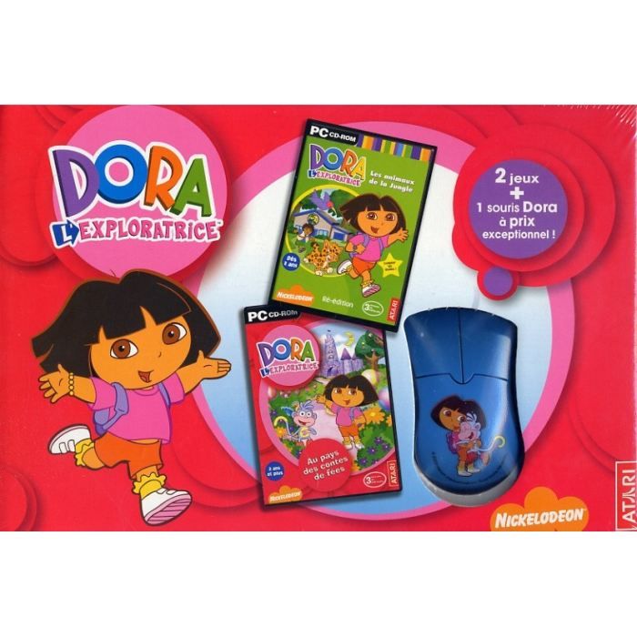 Coffret Dora : 2 Jeux JungleContes De Fées + 1 Pc - vue 4