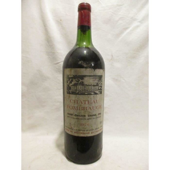 magnum 150cl saint-émilion château fombrauge grand cru rouge 1976 - bordeaux