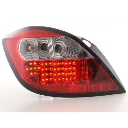Paire de feux arriere Opel Astra H de 2004 a 2007 LED rouge D-FKRLXLOP101