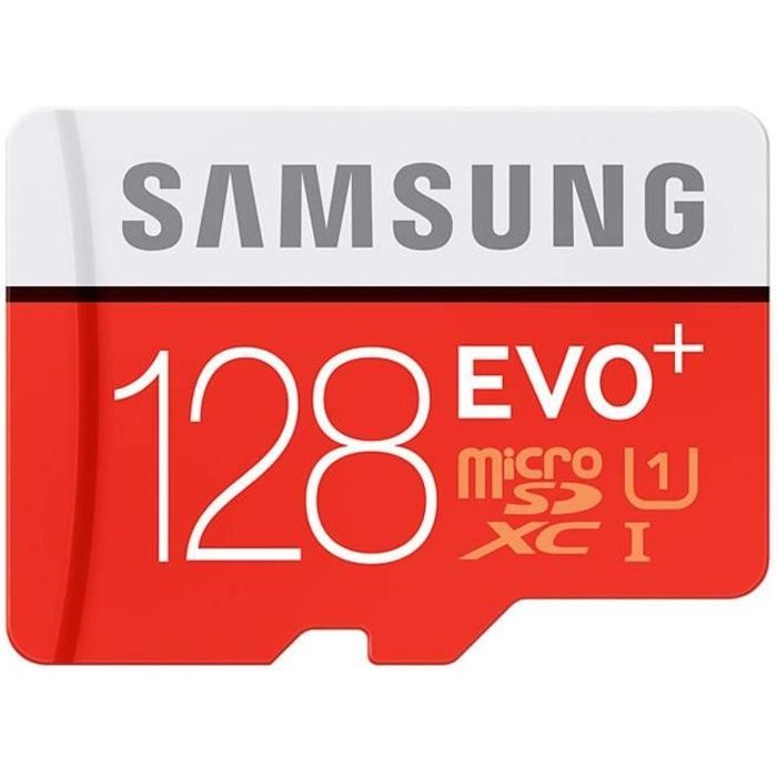 Cartes Micro SD EVO Plus 128 Go