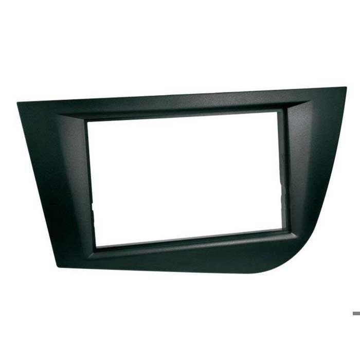 Adaptateur de façade d'autoradio Double DIN gris Seat Leon 2006 >