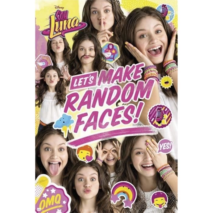 Poster Soy Luna Random Faces Group