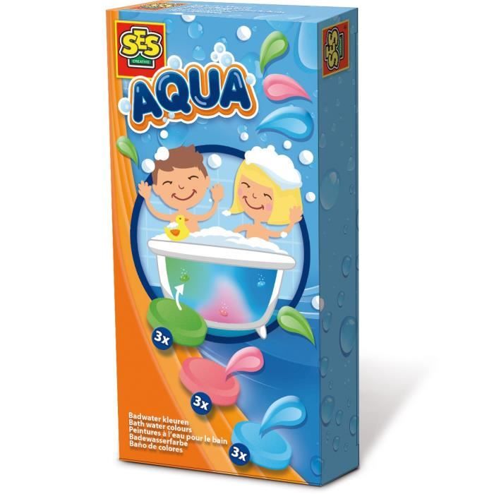 SES CREATIVE AQUA Peintures à l’eau pour le bain
