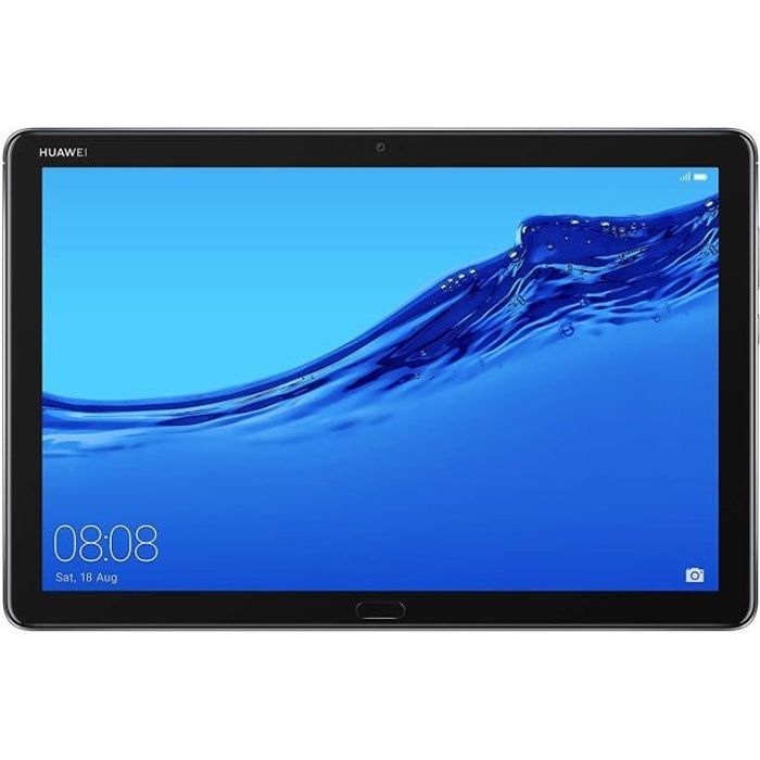 HUAWEI MediaPad T5 10 Wi-Fi Tablette Tactile 10.1- Noir (16Go, 2Go de RAM, Écran Full HD 1080p, Android 8.0, Bluetooth)