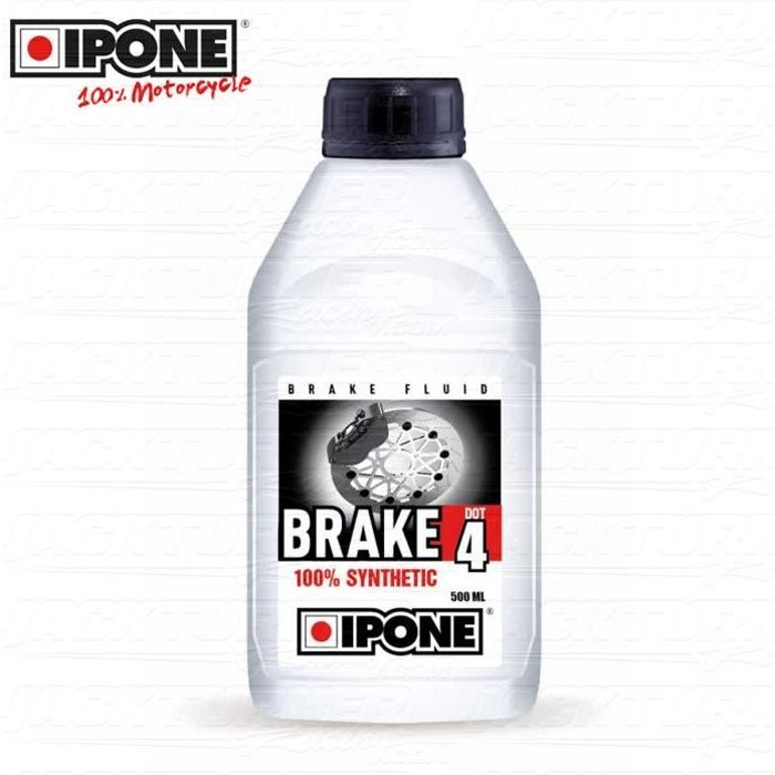 Liquide de freins IPONE brake DOT 4 pour quad et moto - 500ml
