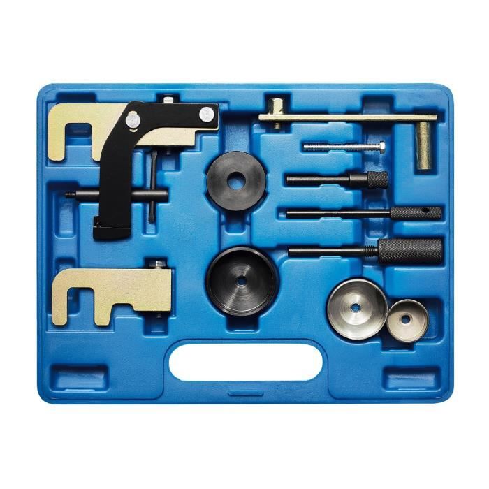 KRAFTPLUS K.200-8110 Outils de calage distribution Arbre à cames Vilebrequin pour Renault Opel Nissan 1.5 1.9 2.2 2.5 Common Rail