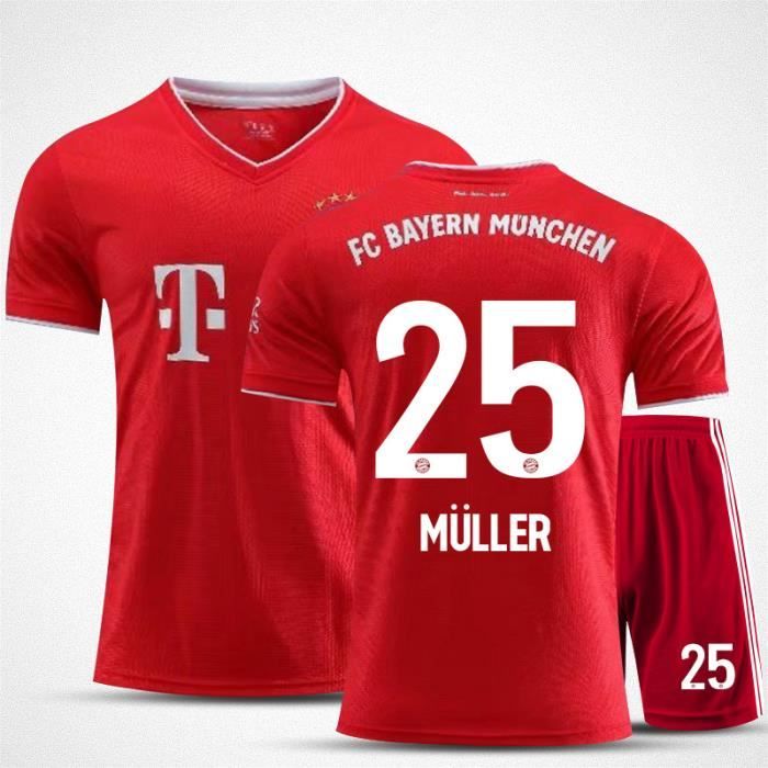 WhiteL Bayern Munich maillot 2021 nouveau domicile championnat de la Ligue des champions costume d'entraînement adulte enfants