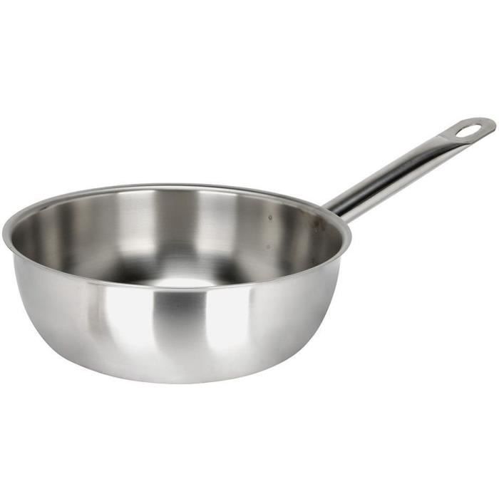 SITRAM Sauteuse PROFESSIONNELLE - 711845 - 3.1L inox - Tous feux dont induction