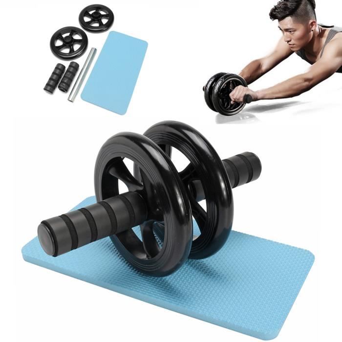 TEMPSA Ab Roller Avec Tapis Pour Genoux Roue Abdominale Charge à La Maison