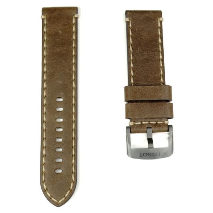 Tissot Chrono XL Bracelet montre cuir vieilli marron T600041404 22mm