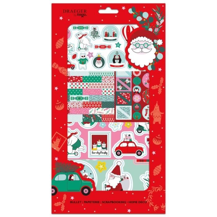 Kit Scrapbooking Stickers - Noël
