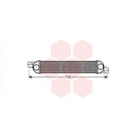 Intercooler pour Opel Meriva A version : 1.3 CDTi / 1.7 CDTi de 2003 à 2010