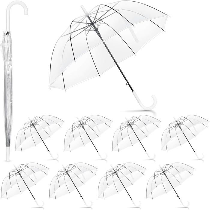 Lot de 5 parapluies/parasols magiques (40 cm de longueur) - Tours de magie apparaissant - Illusion de magie - Accessoires de spectacle de magie