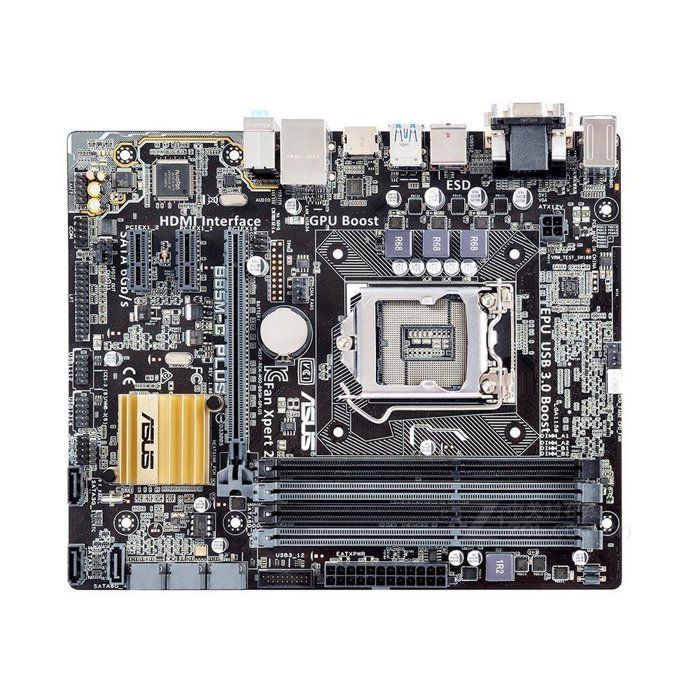Carte mère ASUS B85M-G PLUS Intel B85 LGA 1150 4xDDR3 32GB Micro ATX - Asus