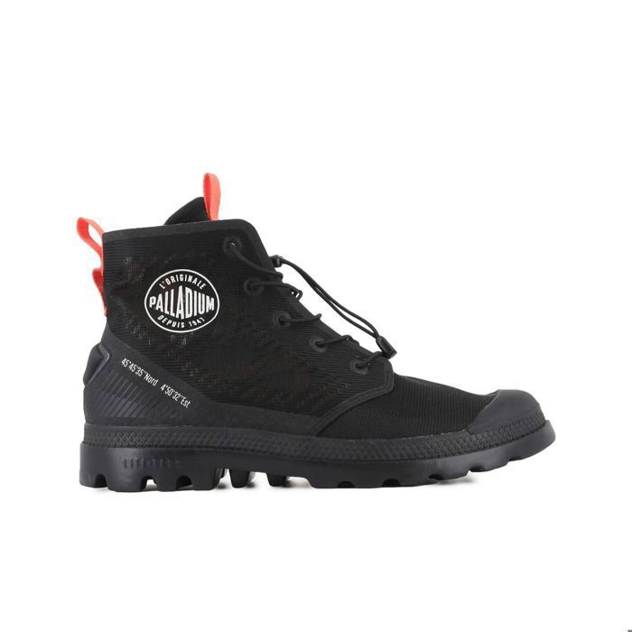 Palladium PALLADIUM Pampa Lite Travel Vent — Baskets légères noir respirantes