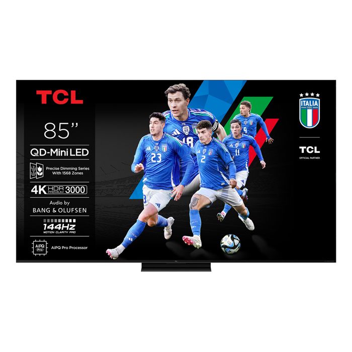 Télévision - TCL - 85C79 - 4K UHD - QD-Mini - 144Hz - Smart TV