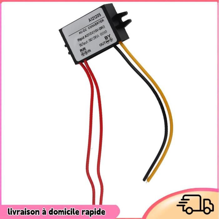 Convertisseur DC 12V DILWE Abaisseur 1028V IP67 Étanche 12W à — free download