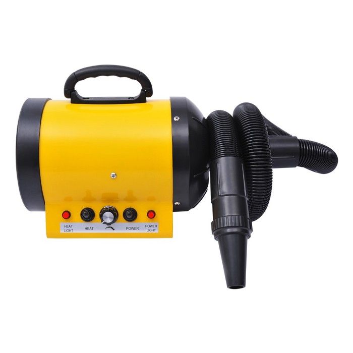 Meilleurs prix pour Séchoir - Pulseur Pro Pour Chien 2800w Pvc Jaune 40x16x20cm - Séchage Rapide Et Efficace Pour Toilettage