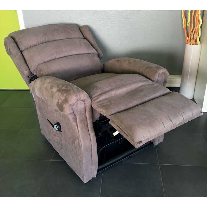 Fauteuil releveur Renaissance 1 ou 2 moteurs - Microfibre Taupe - 1 moteur