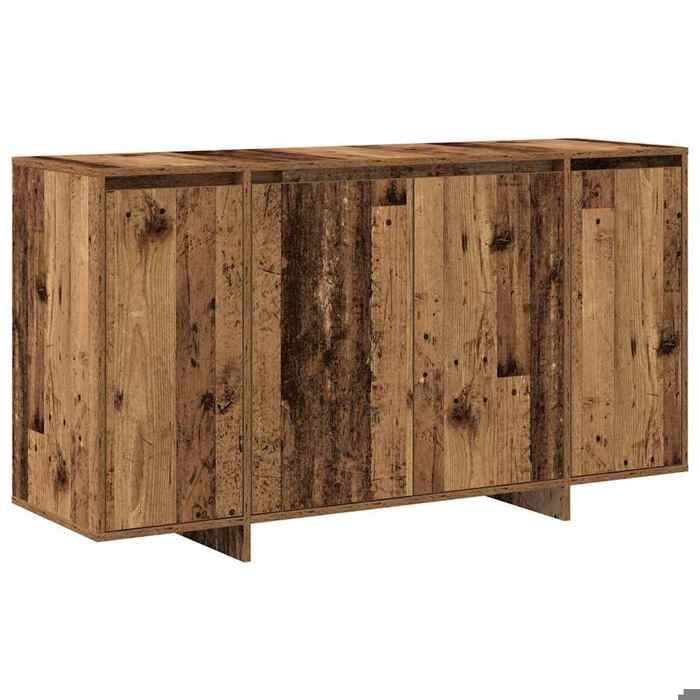 RabaisBuffet - CLARENCE - Commode/Buffet de cuisine - Bois Anci- Bois anci- Bois massif récupéré NEU6184