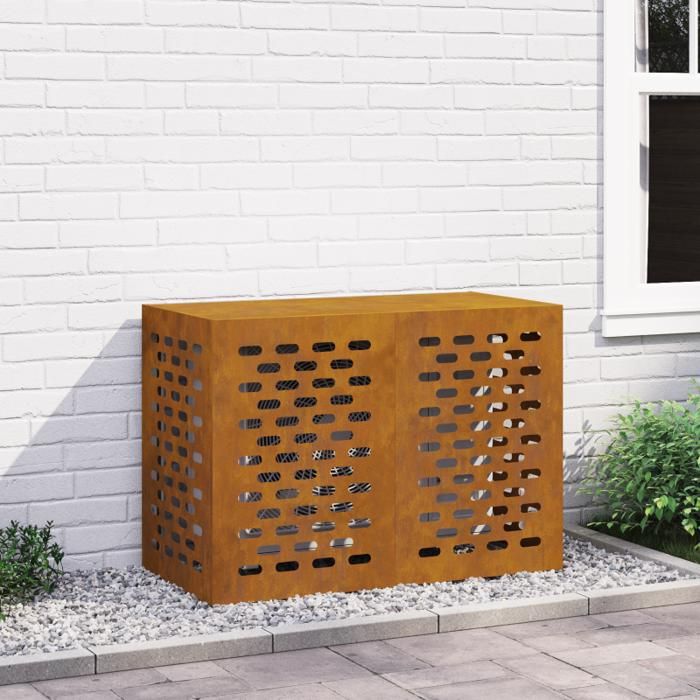 Housse de clim 100x50x70 cm Acier résistant aux intempéries