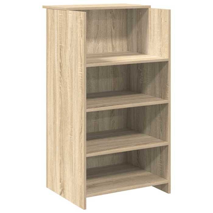 @FRENCH Bureau - Espace rangement optimalTable Informatique pour étudiants réception chêne sonoma 55x50x1035cm - bois