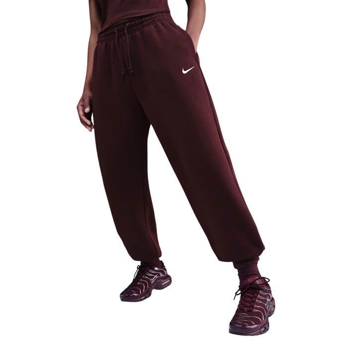 Nike Pantalon Oversize Phoenix Rouge - FZ5996-653