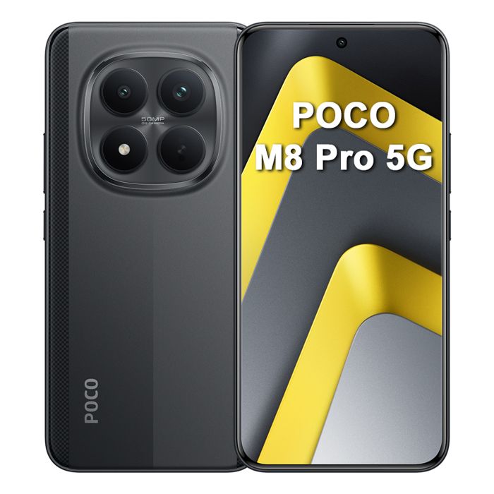 Smartphone XIAOMI POCO M8 Pro 5G 12 Go RAM Snapdragon® 7s Gen 4 Écran AMOLED 683 120 Hz - vue 1