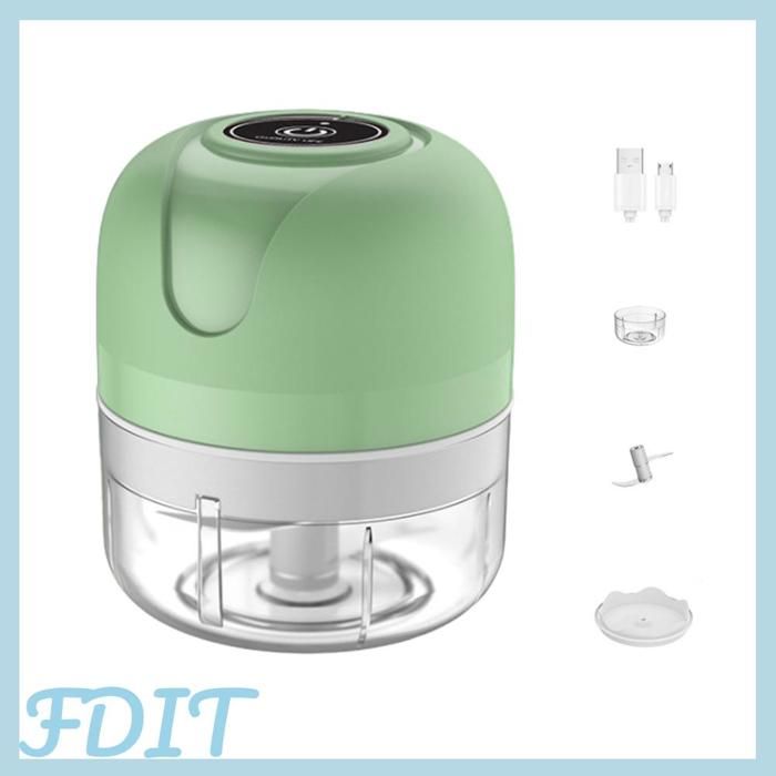 GOTOTOP mini hachoir à ail Hachoir à ail électrique sans fil Portable multifonctionnel détachable Mini articles accessoire - Goto