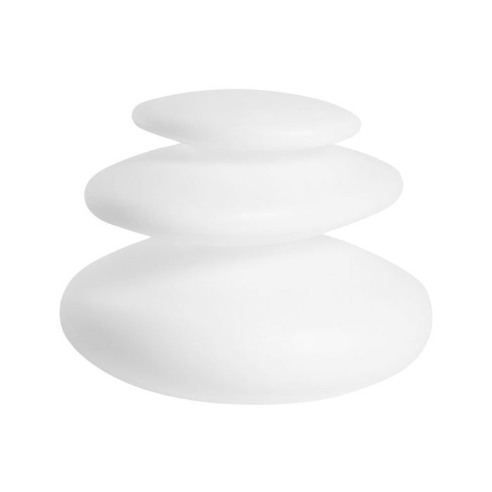 Lampe de table dextérieur LED GLENNS Avec télécommande Blanc