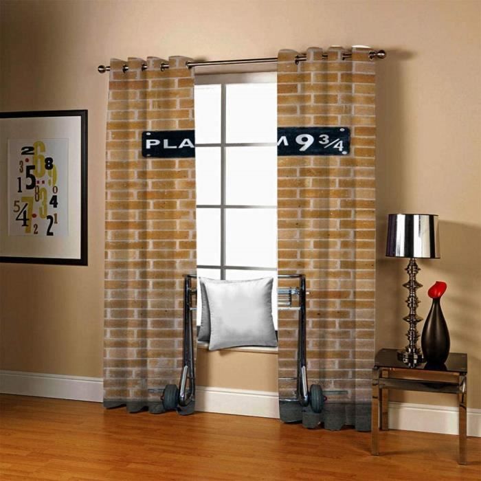 Rideaux 2 Panneaux Fleurs Bohème – Taille 140x240 Cm Par Panneau (total 280x240 Cm), Occultant Et Thermique, Polyester