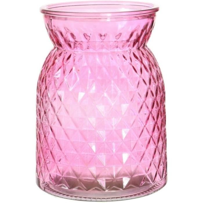 Grand Vase De Sol Décoratif Blanc - Hauteur 58 Cm - Matériau PP Léger - Style Rustique Moderne