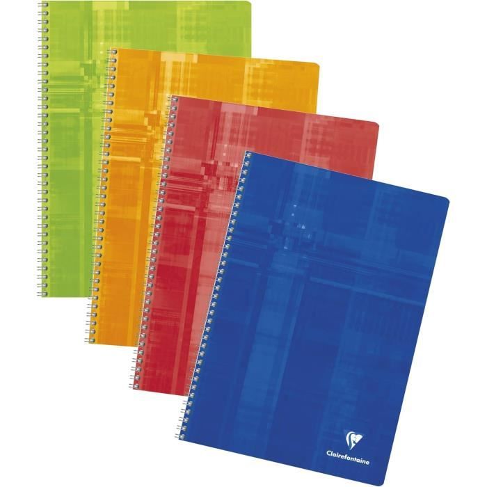 Lot de 2 recharges de papier ligné A6 – 5 intercalaires colorés, 2 Lot de 2 recharges de papier ligné A6 – 5 intercalaires colorés, 2