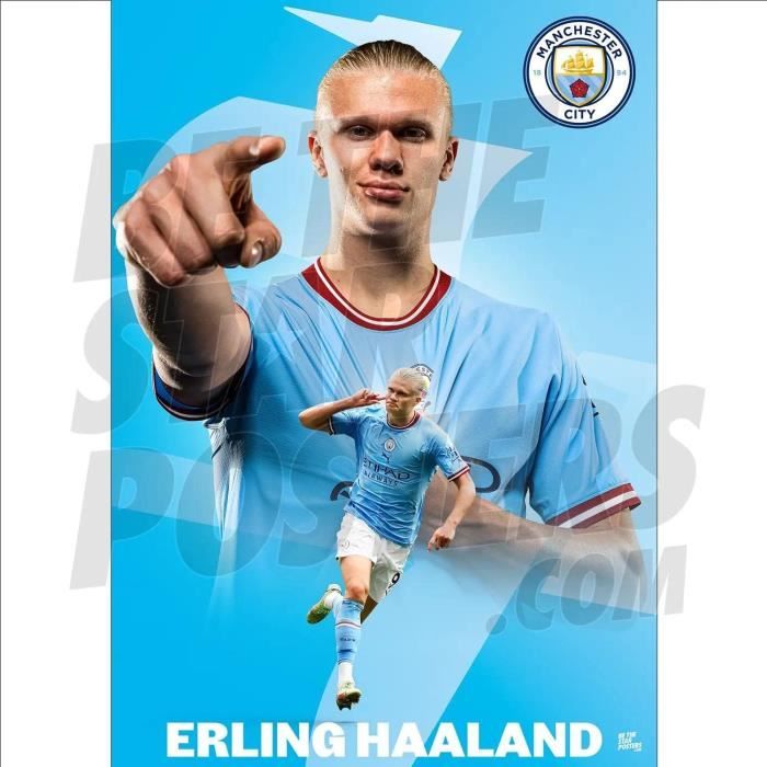 ERLING HAALAND HANDSIGNIERTES Manchester City 2022 - 2023 Fussballshirt EUR 519,86 - DE
