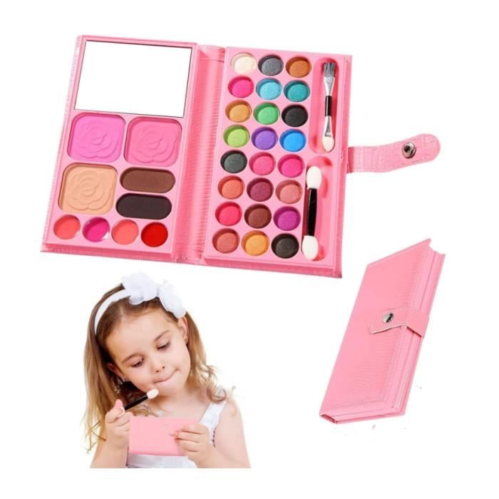 marque generique - 1PCS Kit de Maquillage Enfant Boîte Cosmétique Lavable  Palette Eyeshadow pour Enfants Filles - Jouet pour chien - Rue du Commerce