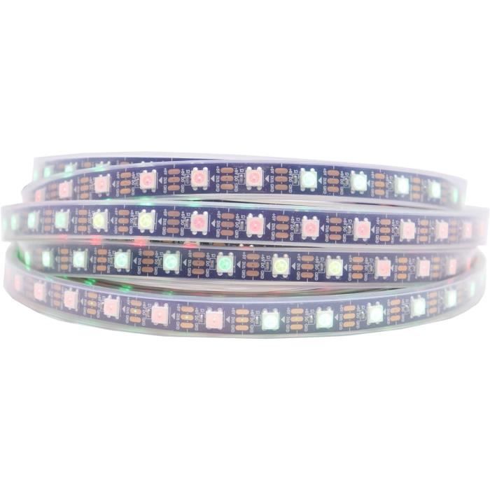 SEZO WS2815 Striscia di Luce LED (Aggiornata WS2812B) 5M 60LEDs/m Dream Color In