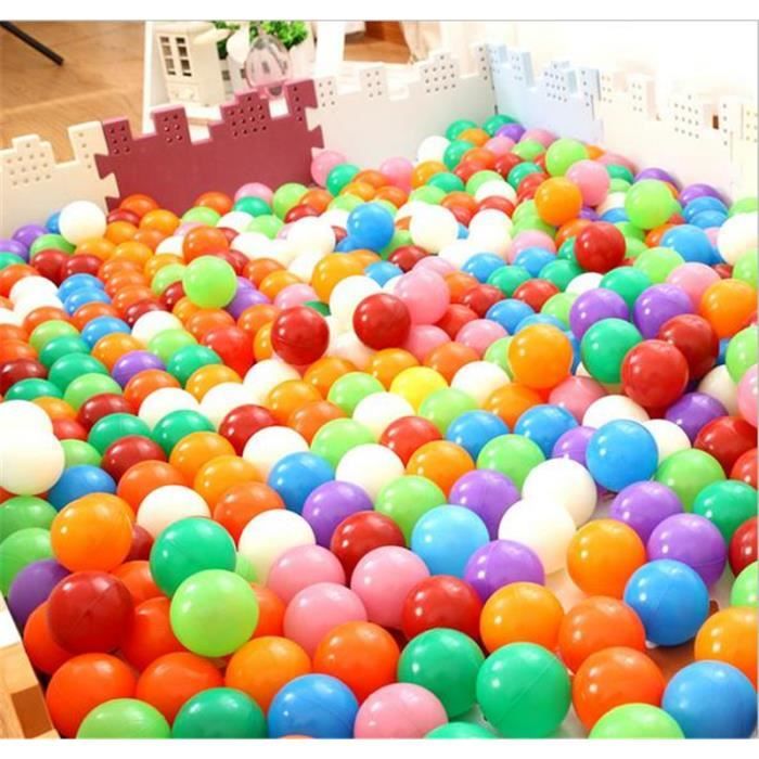 Bonne qualité balle plastique souple colorée ocean 200 pièces pour